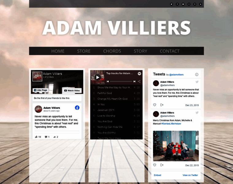 Adamvilliers.com thumbnail