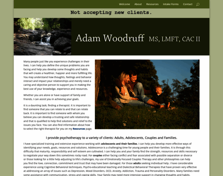 Adamwoodruff.net thumbnail