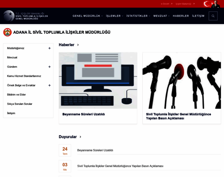 Adanadernekler.gov.tr thumbnail Adanadernekler.gov.tr thumbnail