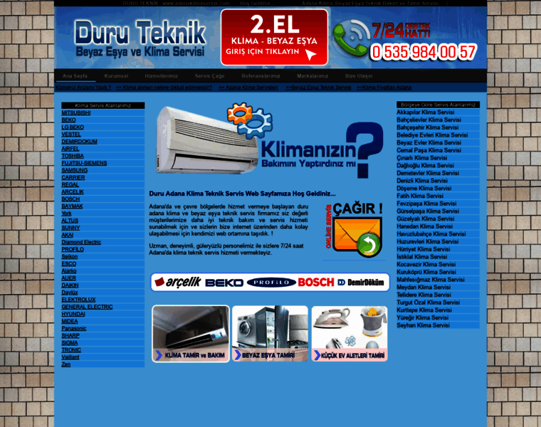 Adanaklimaservis.com thumbnail