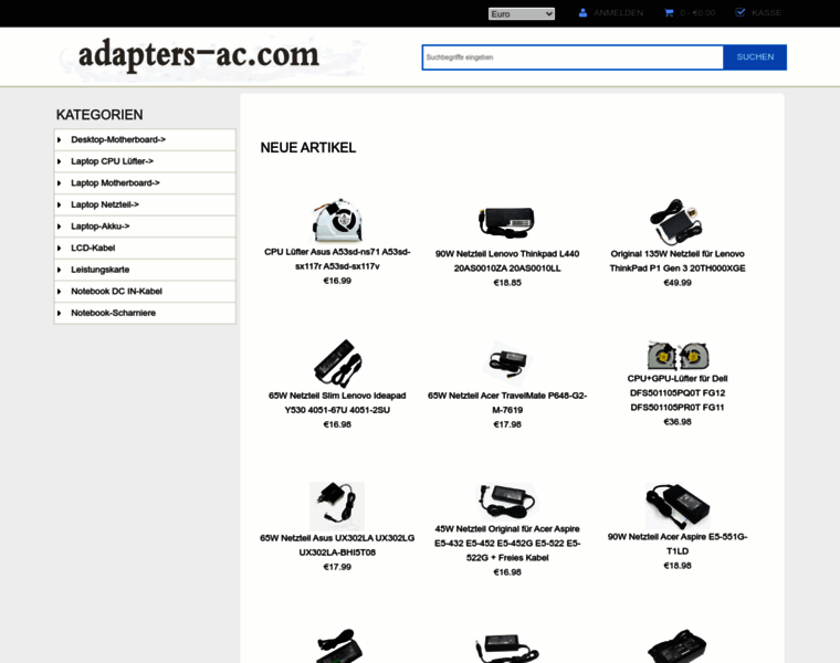 Adapters-ac.com thumbnail