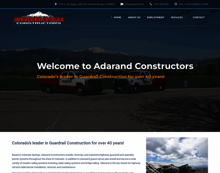 Adarand.com thumbnail