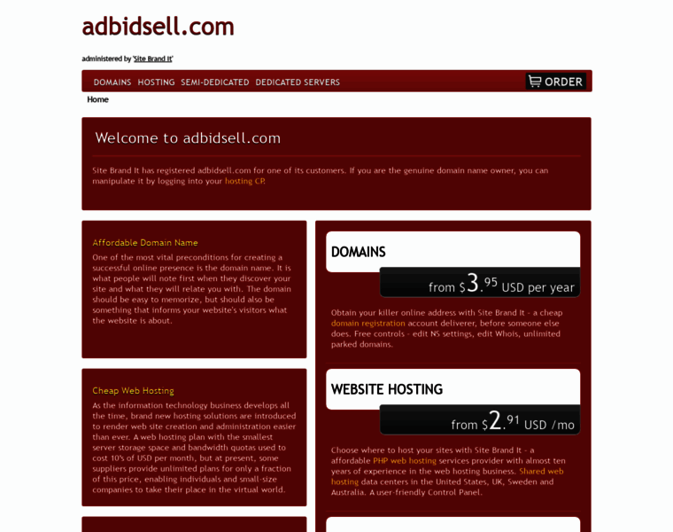 Adbidsell.com thumbnail