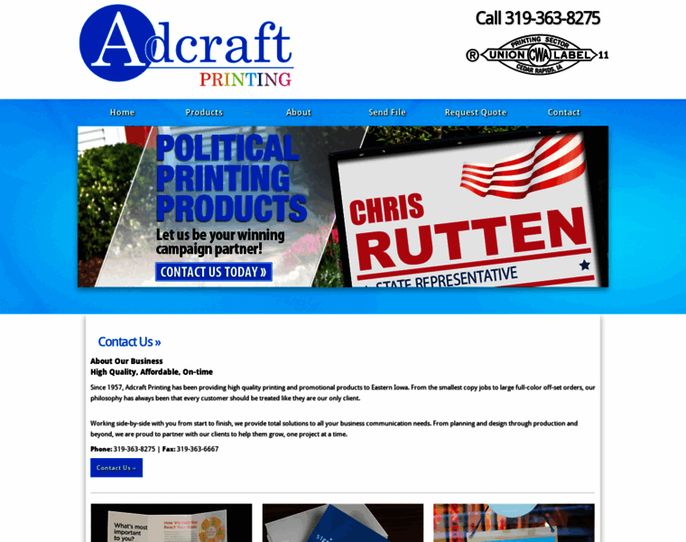 Adcraftprinting.com thumbnail