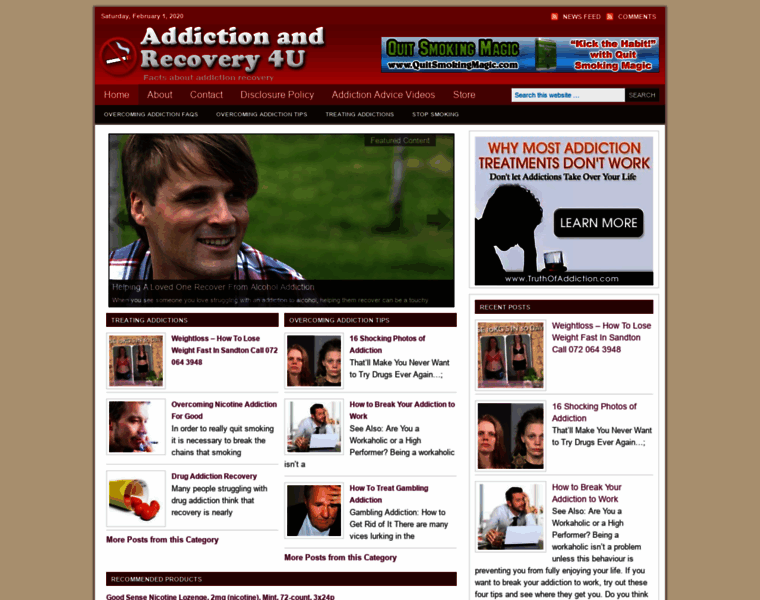 Addictionandrecovery4u.com thumbnail