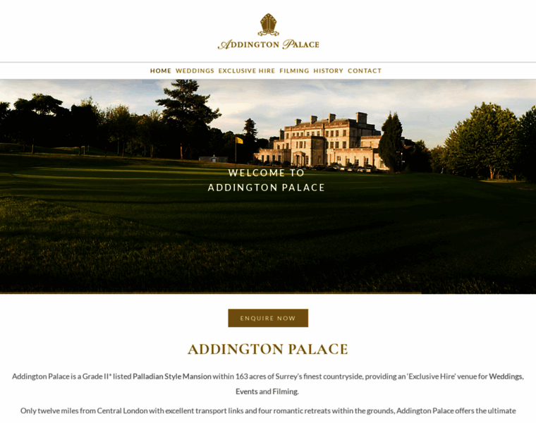 Addington-palace.co.uk thumbnail