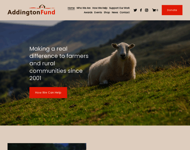 Addingtonfund.org.uk thumbnail