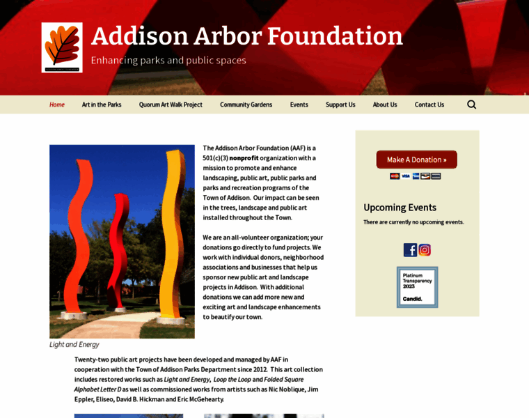 Addisonarbor.org thumbnail