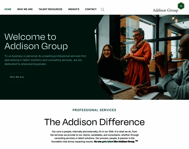 Addisongroup.com thumbnail