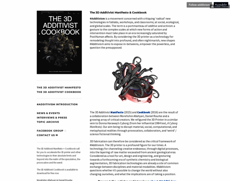 Additivism.org thumbnail
