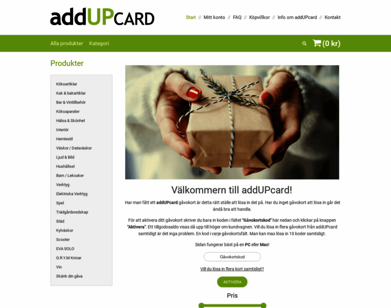 Addupcard.com thumbnail