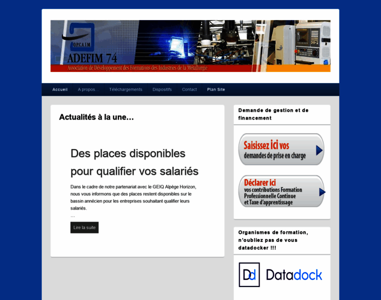 Adefim74.com thumbnail