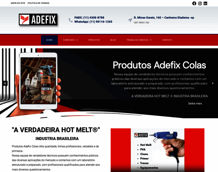 Adefix.com.br thumbnail