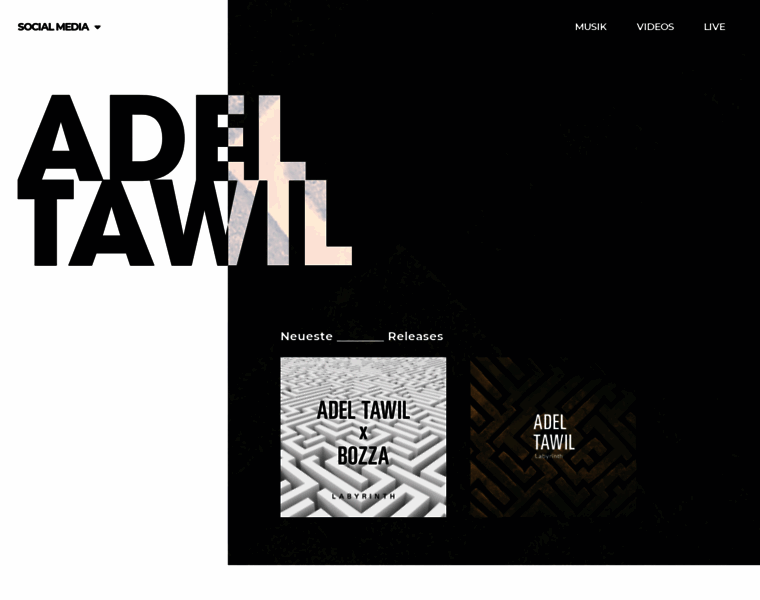 Adel-tawil.de thumbnail