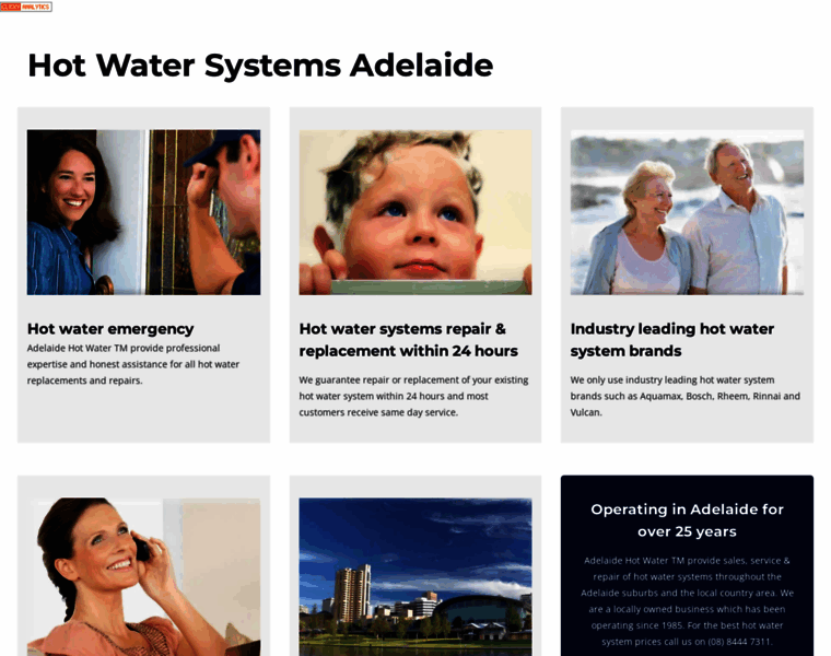 Adelaidehotwater.net.au thumbnail