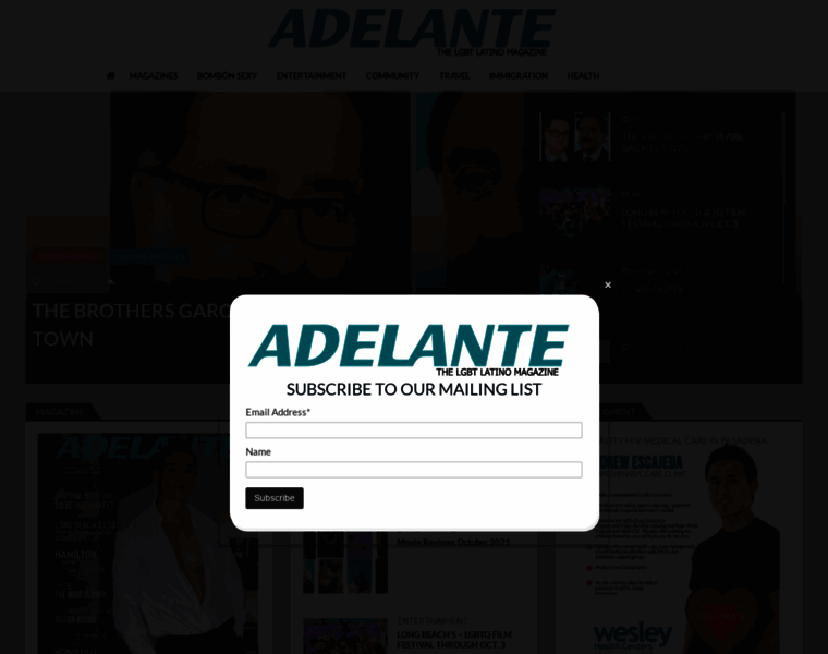 Adelantemagazine.com thumbnail