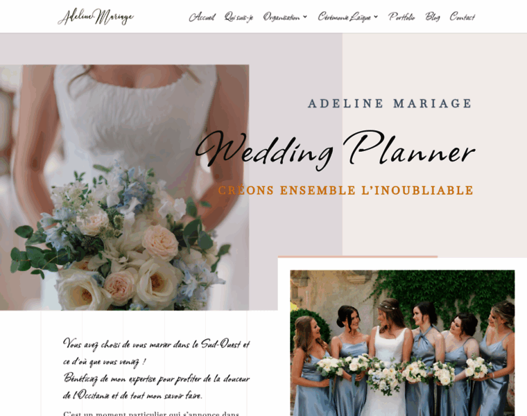 Adeline-mariage.com thumbnail