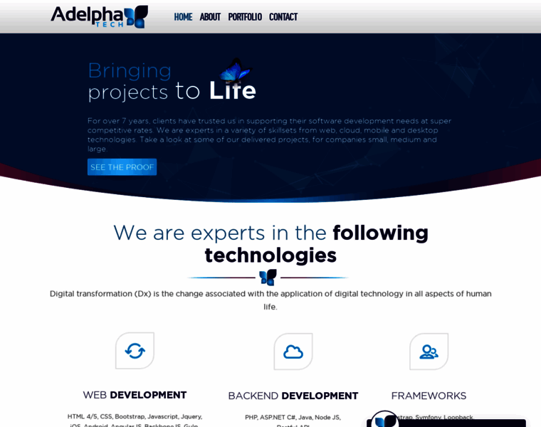 Adelphatech.com thumbnail
