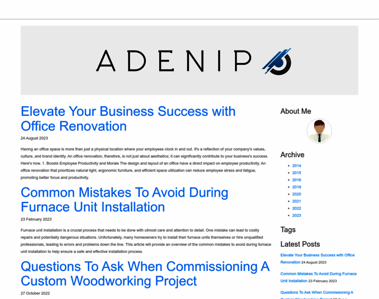 Adenip.com thumbnail