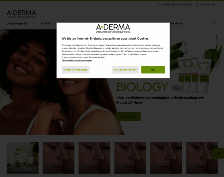 Aderma.de thumbnail