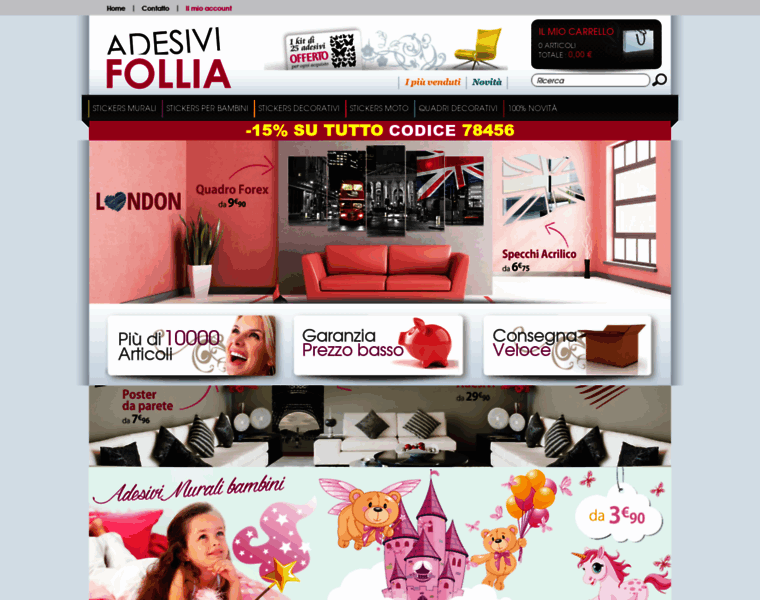 Adesivi-follia.it thumbnail