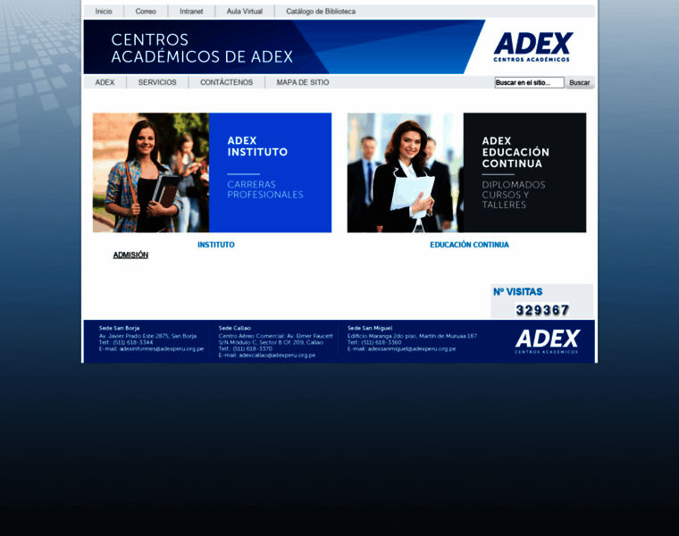 Adexperu.edu.pe thumbnail