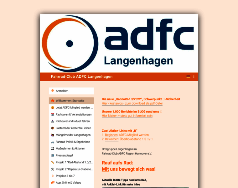 Adfc-langenhagen.de thumbnail