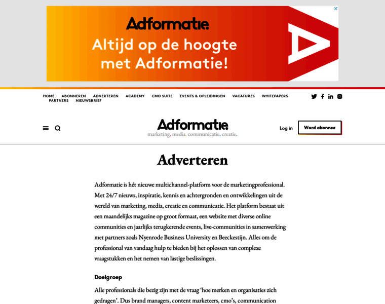 Adfogroep.nl thumbnail