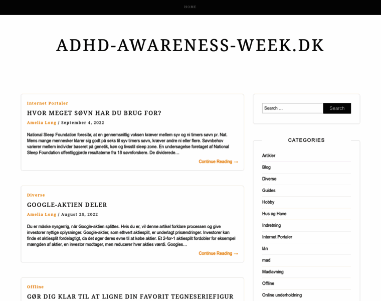 Adhd-awareness-week.dk thumbnail