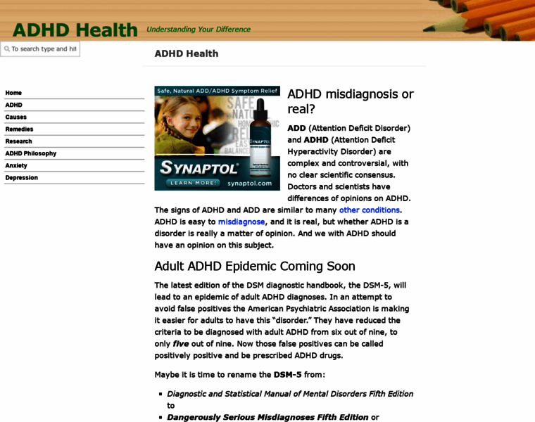 Adhd-health.com thumbnail