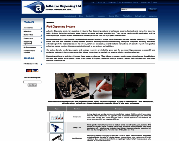 Adhesivedispensing.net thumbnail