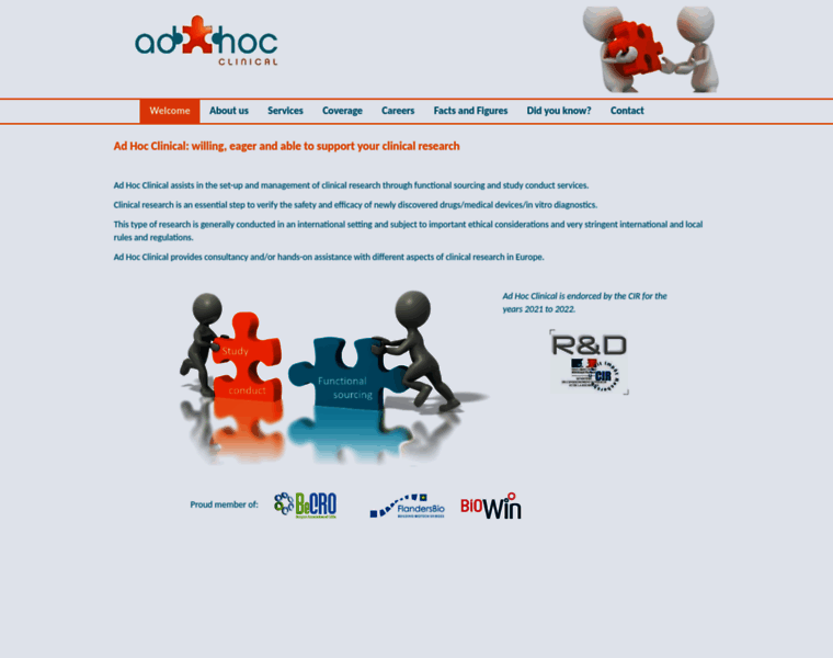 Adhoc-clinical.com thumbnail