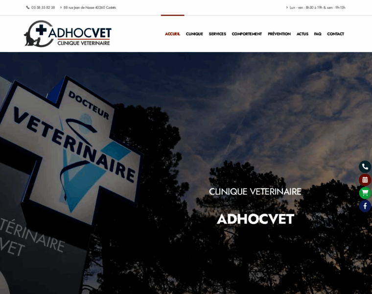 Adhocvet.fr thumbnail