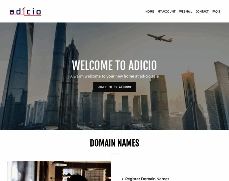Adicio.net thumbnail