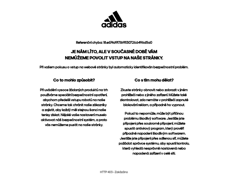 Adidas.cz thumbnail