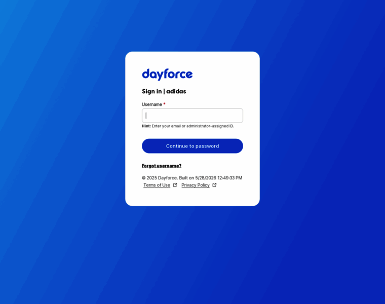 adidas.dayforcehcm.com at Website Informer. Dayforce. Visit Adidas ...