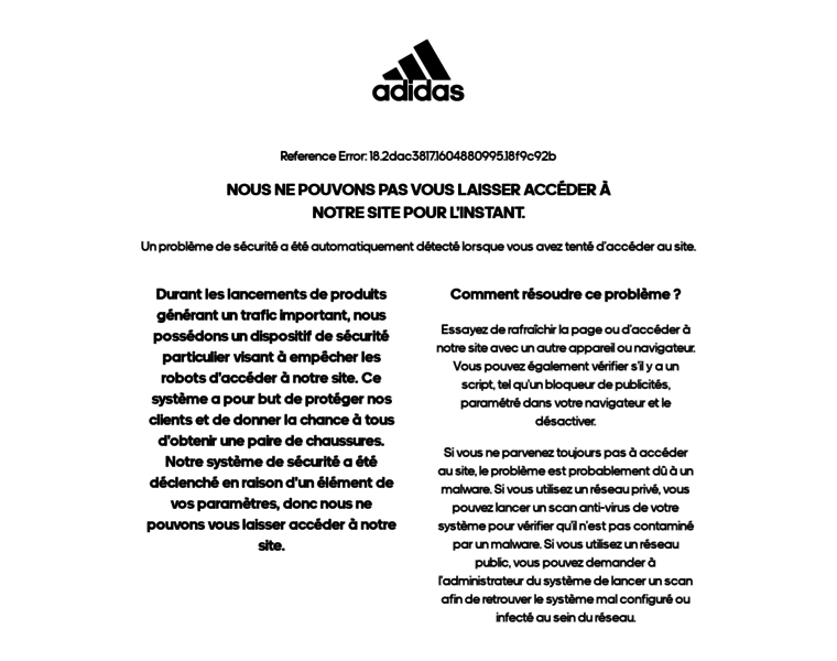 Adidasspecialtysports.fr thumbnail