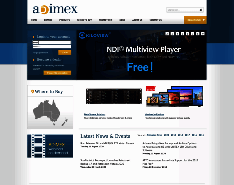 Adimex.com.au thumbnail