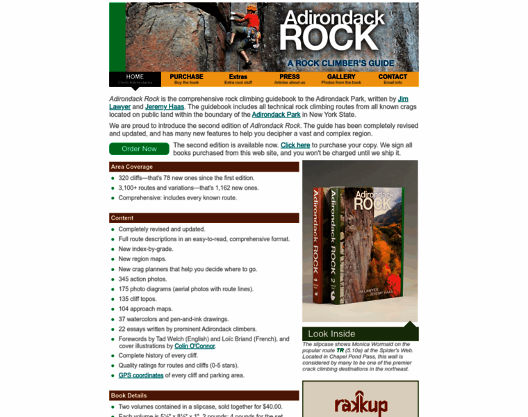 Adirondackrock.com thumbnail