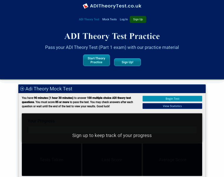 Aditheorytest.co.uk thumbnail