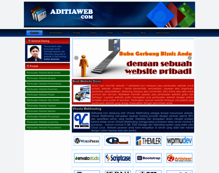 Aditiaweb.com thumbnail