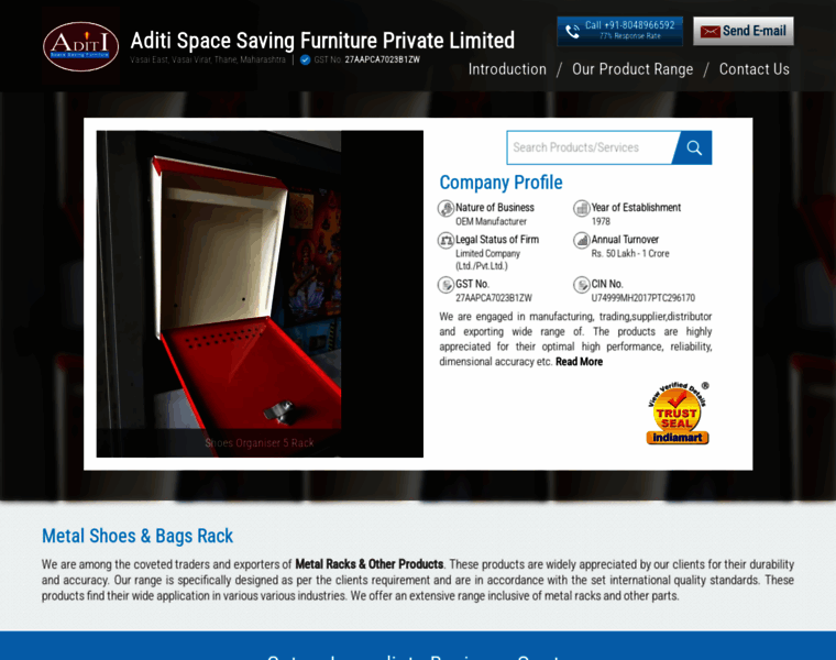 Aditispacesavingfurniture.com thumbnail