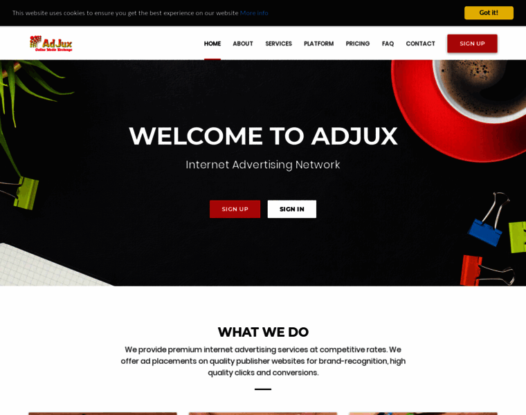 Adjux.com thumbnail