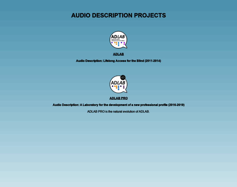 Adlabproject.eu thumbnail