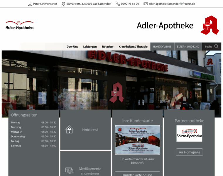 Adler-apotheke-badsassendorf.de thumbnail