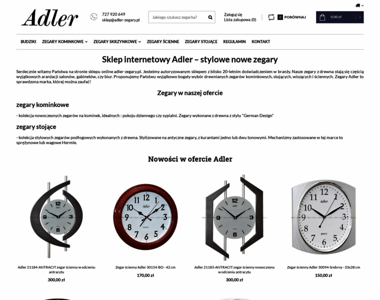 Adler-zegary.pl thumbnail