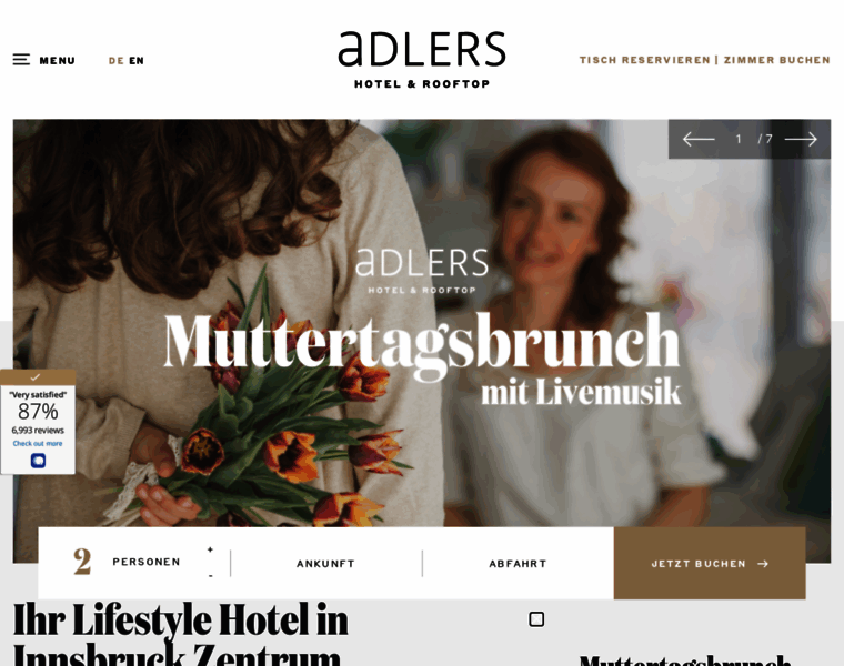 Adlers-innsbruck.com thumbnail