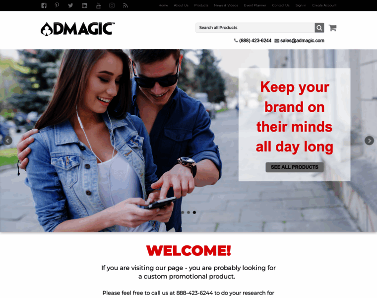 Admagicadvertising.logomall.com thumbnail
