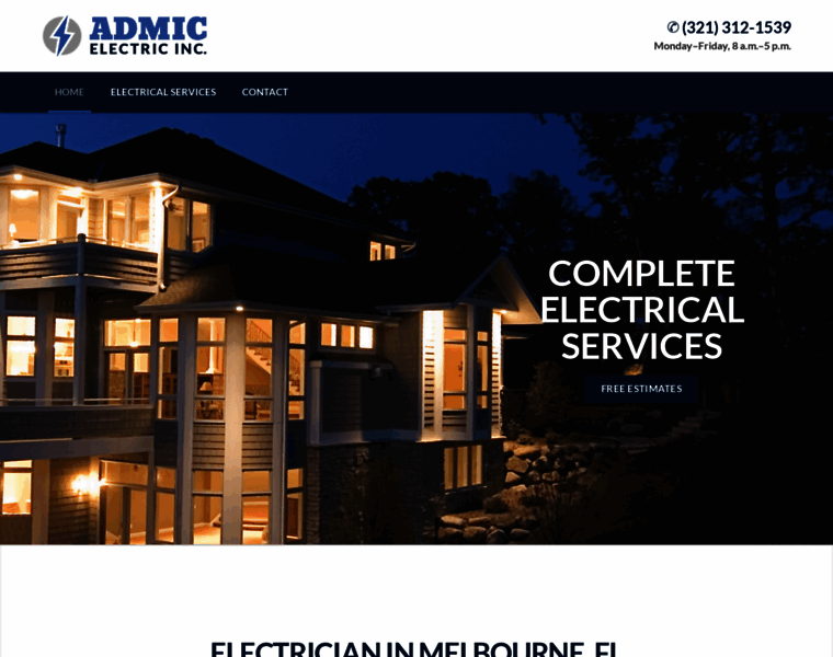 Admicelectric.com thumbnail