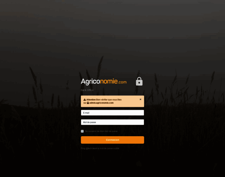 Admin.agriconomie.com thumbnail